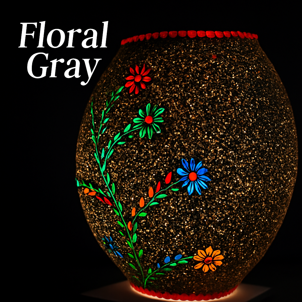 Floral Gray