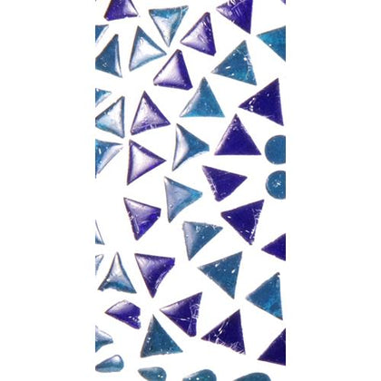 Handgefertigte Glasmosaik-Tischlampe „Blue Sauna“ – Pilz
