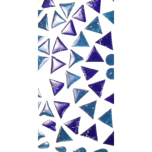 Handgefertigte Glasmosaik-Tischlampe „Blue Sauna“ – Pilz