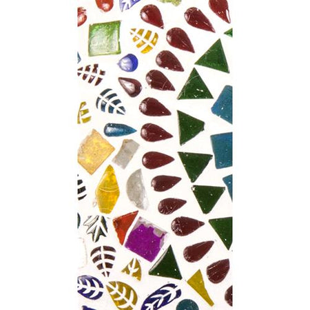 Handgefertigte Glasmosaik-Tischlampe „Rainbow“ – Pilzform, E27-Fassung