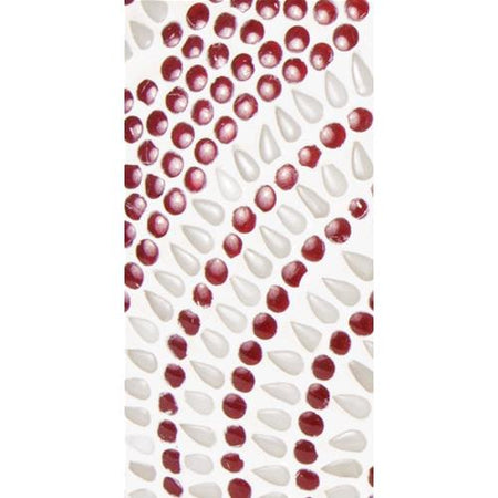 Handgefertigte Glasmosaik-Tischlampe „Sunset“ – Ovalform, E27-Fassung