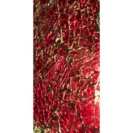 Handgefertigte Glasmosaik-Tischlampe „Vulcanic Eruption“ – Pilzform, E27-Fassung