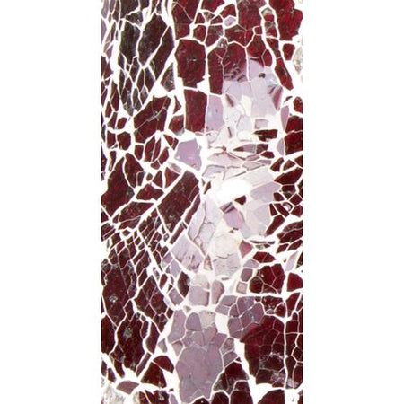 Handgefertigte Glasmosaik-Tischlampe „Vulcanic Eruption“ – Pilzform, E27-Fassung